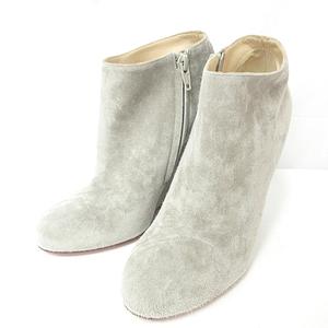 クリスチャンルブタン Christian louboutin スエード ショートブーツ 