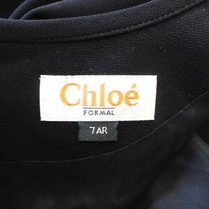 美品 Chloe FORMALフォーマルワンピース ワンピース 7AR S 黒 クロエ Chloe ブラックフォーマル 喪服 礼服 ワンピース