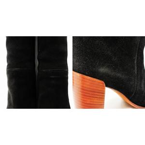 セリーヌ CELINE フィービー期 スエード ロング ブーツ チャンキー 