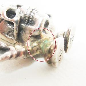 クロムハーツ フォティハリスティータースタッド シルバーピアス ドクロ CHROME HEARTS（クロムハーツ） FOTI HARRIS TEETER フォティ ハリス