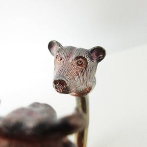 ティファニー TIFFANY & CO. 希少 レア BULL/BEAR SCREWBALL