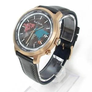 ポールスミス ワールドトラベラー 美品 箱付き メンズ 腕時計 Amazon.co.jp: [ポールスミス] PaulSmith 腕時計 電波ソーラー