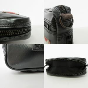 ラゲッジレーベルポシェット　黒ポシェット ラゲッジレーベル LUGGAGE LABEL ポーチ ポシェット バッグ 鞄 小物