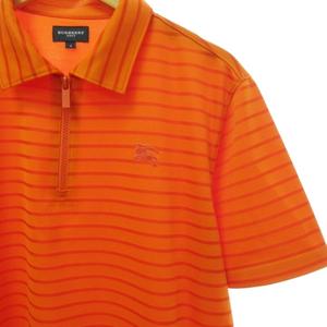 美品　Burberry Golf バーバリーゴルフハーフジップ半袖シャツ バーバリーゴルフ BURBERRY GOLF 美品 ハーフジップ ポロシャツ T