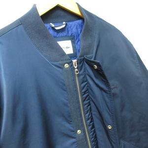 ラコステ LACOSTE リブキルティング ボンバージャケット 中綿 ブルゾン