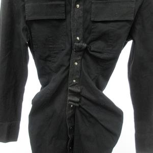 ディーゼル DIESEL タグ付 近年モデル ベルテッド シャツワンピース  