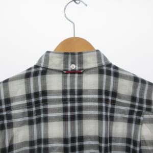 モンクレール MONCLER GAMME BLEU ガムブルー BDチェックシャツ 長袖