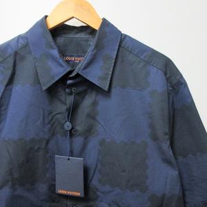 louis vuitton×nigo ダミエシャツ　Mサイズ Louis Vuitton Louis Vuitton x Nigo Giant Damier Short