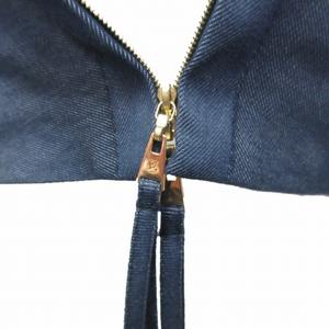 ルイヴィトン LOUIS VUITTON 美品 デニムライダース ジャケット ジップ  