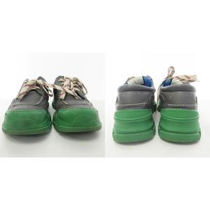 グッチ GUCCI 20年 フラッシュトレック ダットスニーカー シューズ 