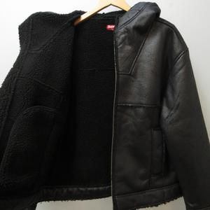 未使用品 シュプリーム SUPREME 23SS 美品 Faux Shearling Hooded