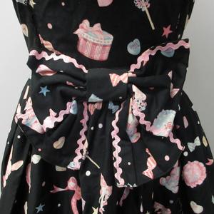Angelic Pretty半袖カットソーワンピース　ブラック Angelic Pretty半袖カットソーワンピース ブラック