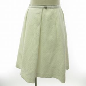 フォクシーニューヨーク FOXEY NEW YORK フレアスカート ギャザー ひざ  