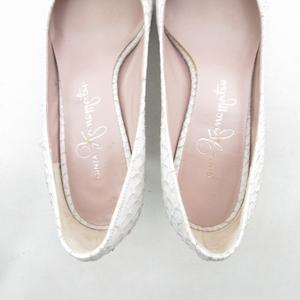 銀座かねまつ GINZA Kanematsu パイソン パンプス ミュール