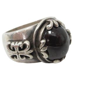 A&G エーアンドジー オニキス リング 指輪 シルバー SILVER SV925 約20