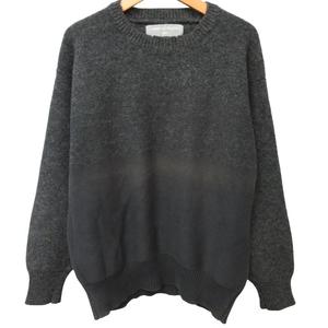 COMME des GARÇONS HOMME 長袖ニット 田中オム ブラック COMME des GARCONS HOMME(コムデギャルソンオム) 90s 田中オム