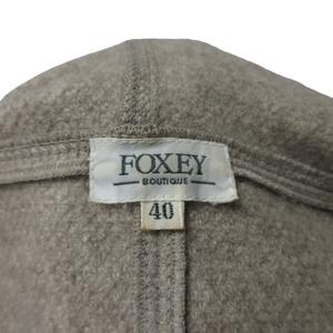 フォクシー ブティック FOXEY BOUTIQUE 美品 カシミヤ フィッシャー 