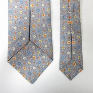 ✨未使用✨BVLGARI ブルガリ ネクタイ セッテピエゲ　カニ　高級シルク ✨未使用✨BVLGARI ブルガリ ネクタイ セッテピエゲ カニ 高級シルク