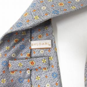 ブルガリ BVLGARI 美品 セッテピエゲ ネクタイ ビジネス