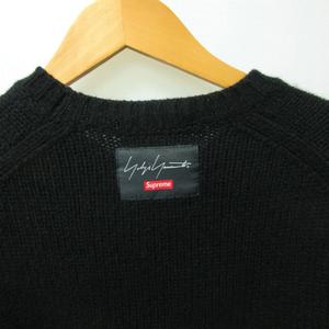 Supreme yohji yamamoto knit ニット 黒 S シュプリーム SUPREME ×ヨウジヤマモト YOHJI YAMAMOTO コラボ 花と