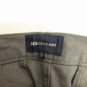 ディセンダント DESCENDANT 22SS GILL COTTON CHINO ハーフ