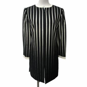 タエ アシダ TAE ASHIDA ワンピース 長袖 クルーネック ジップアップ  