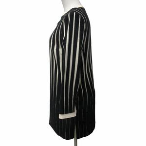 タエ アシダ TAE ASHIDA ワンピース 長袖 クルーネック ジップアップ  