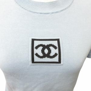 シャネル CHANEL IDENTIFICATION 03AW ニットカットソー Tシャツ