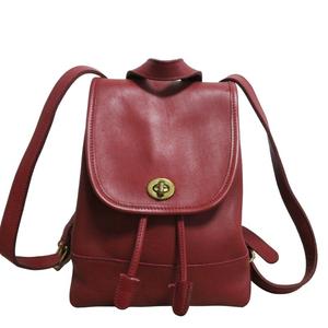 COACH バックパック オールレザー レッド オールドコーチ 9960 COACH/コーチ】 9960 オールドコーチ ミニリュック リュック