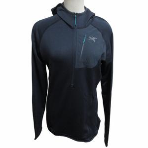 アークテリクス ARC'TERYX 美品 ハーフジップ パーカー フーディ