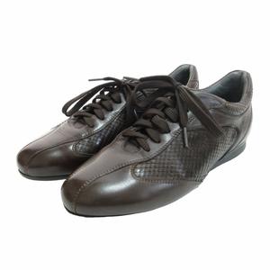 guardiani ガルディア―二 SPORT 美品 スニーカー シューズ 切替 レザー 