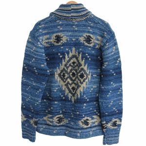 ダブルアールエル RRL RALPH LAUREN ラルフローレン 美品 HAND KNIT 