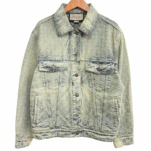 グッチ GUCCI 美品 22AW Jacquard Denim Jacket デニム