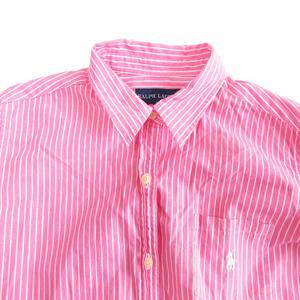 ラルフローレン RALPH LAUREN 美品 シャツ ブラウス ストライプ