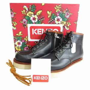 未使用品 ケンゾー KENZO 22AW Kenzo Yama LACE-UP BOOTS レースアップ