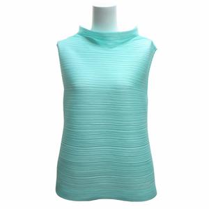 極美品】プリーツプリーズ イッセイミヤケ ノースリーブ トップス