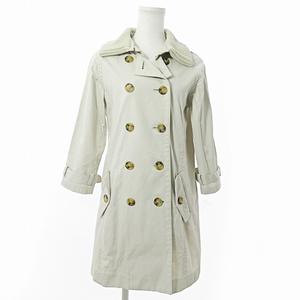 ミューニック Munich トレンチコート ジャケット S ベージュ 0421 IBO70 レディース