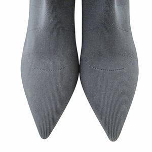 プラダ PRADA ニット ソックスブーツ ショートブーツ ポインテッドトゥ
