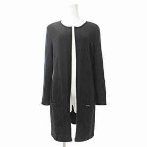 フォクシー FOXEY ニット ロングカーディガン 長袖 前開き