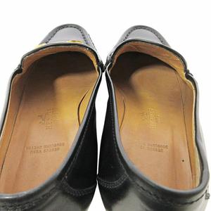 エルメス HERMES コンスタンス レザー ローファー 36 23cm ブラック 黒 0728 IBO78 レディース