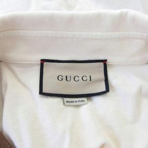 グッチ GUCCI 美品 22SS GGジャガード ポロシャツ 半袖 GG柄 GG