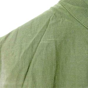 ラブレス LOVELESS FAｂRICA ノースリーブシャツ ブラウス 34 カーキ 0925 ■YHS4 