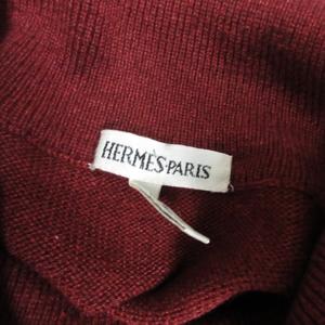 【中古】エルメス マルジェラ期 EX LIBRIS エクスリブリス ツイルレーヌ ニット カシミヤシルク ボルドー LA ■MNK1 エルメス HERMES マルジェラ期 EX LIBRIS エクスリブリス ツイルレーヌ