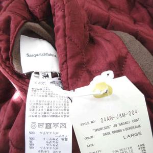サスクワッチファブリックス SASQUATCH fabrix タグ付 24AW SHUMISEN
