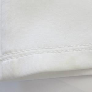 プラダ PRADA 2018 フリル ポロシャツ カットソー ロゴ パッチ バイカラー 切替 半袖 国内正規 Tシャツ 36 約XS 緑 白 グリーン ホワイト 系 ■MNK2 1030 レディース