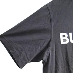 バーバリー BURBERRY リカルドティッシ 8009494 Tシャツ カットソー 半袖 ロゴプリント S 黒 ブラック 1117 IBO84 メンズ
