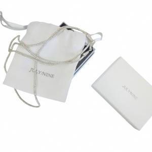 未使用品 ジュライ ナイン JULYNINE SV925 シルバーボールチェーン 