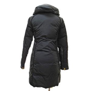 グッチ GUCCI GG柄 ダウンコート ダウンジャケット フーディ 36 黒 ブラック ■MNK3 レディース