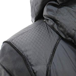 グッチ GUCCI GG柄 ダウンコート ダウンジャケット フーディ 36 黒 ブラック ■MNK3 レディース