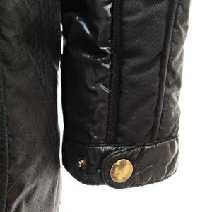 グッチ GUCCI GG柄 ダウンコート ダウンジャケット フーディ 36 黒 ブラック ■MNK3 レディース